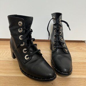 Freda Salvador Ace Boots Combat Booties 6.5